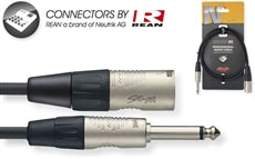 NAC3PXMR 3M/10FT AUDIO CBL PLG-XLRm DLX