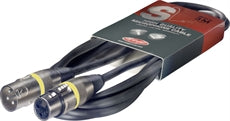 SMC3YW 3M/10FT MIKE CBL XLRf-XLRm/YEL