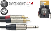 NYC3/PS2CMR 3M/10FT SPLIT ST.PLUG-2RCAm DL