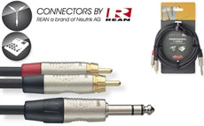 NYC3/PS2CMR 3M/10FT SPLIT ST.PLUG-2RCAm DL
