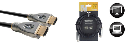 NVC3HAM 3M/10Ft Video Cbl/Hdmi A-Male