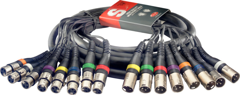 SML5/8XF8XME 5M/16F MULTIC.MLD 8XLRf-8XLRm