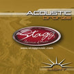 AC-1254-BR 6-Str Ac.Set/Bronze/Light