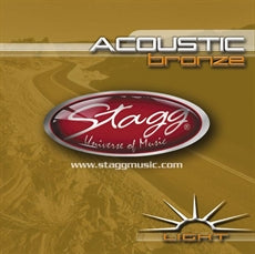 AC-1254-BR 6-Str Ac.Set/Bronze/Light