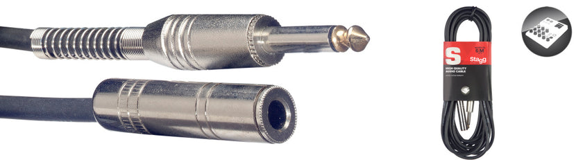 SAC6PJDL 6M/20FT AUDIO CBL DL PLUG-JACK