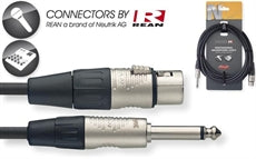 NMC6XPR 6M/20FT MIKE CBL XLRf-PLUG DLX