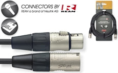 NMC6R 6M/20FT MIKE CBL XLRf-XLRm DLX