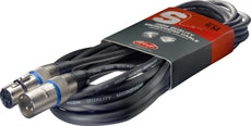 SMC6BL 6M/20FT MIKE CBL XLRf-XLRm/BLU