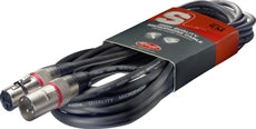 SMC6RD 6M/20FT MIKE CBL XLRf-XLRm/RED