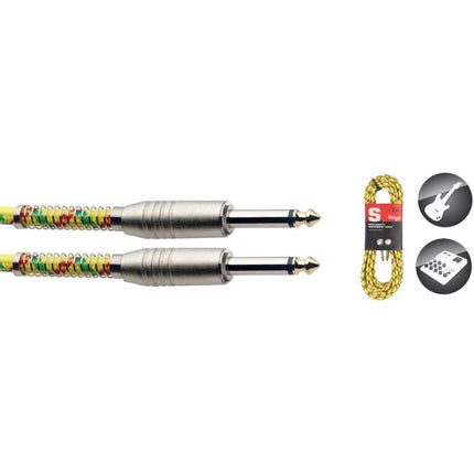 SGC6VTYL 6M/20FT VINTWEED CABLE-YELLOW