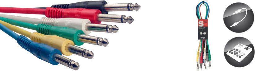 SPC060E 6P-60CM/2FT-PATCHCBL MOULD PLG