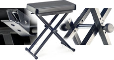 KEB-A60 Adjust X Keybd Bench-Dbl Brace