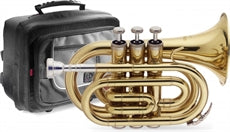 WS-TR245S Bb Pocket Trumpet+S/C, Lacquer
