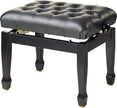PB85BKPLBK Black Concert Pianobench