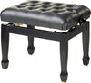 PB85BKPLBK Black Concert Pianobench