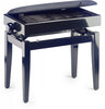 PB55BKPVBK Black Pianobench Black Velvet