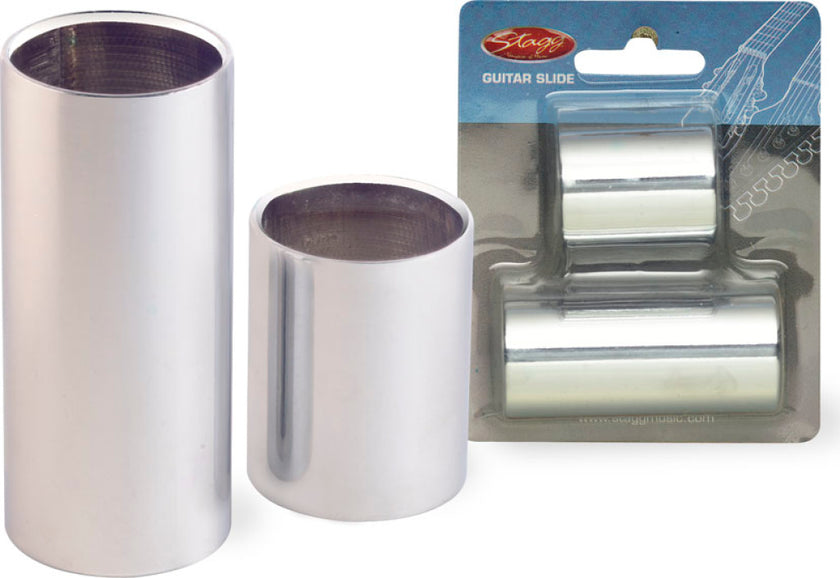 SGS-M Chromed Steel Slide Set-Medium