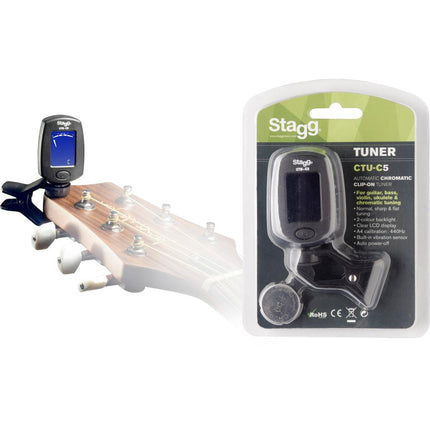 CTU-C5BK CLIP TUNER CHROMATIC / BK
