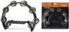 TAB-2BK Cutaway Tambourine 16 Jing,Blk