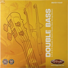 DB-55110-ST DBL BASS.STR.SET/STL/EDB-3/4/4