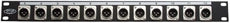 DP12XMH Distribution Panel 12Xlr Male