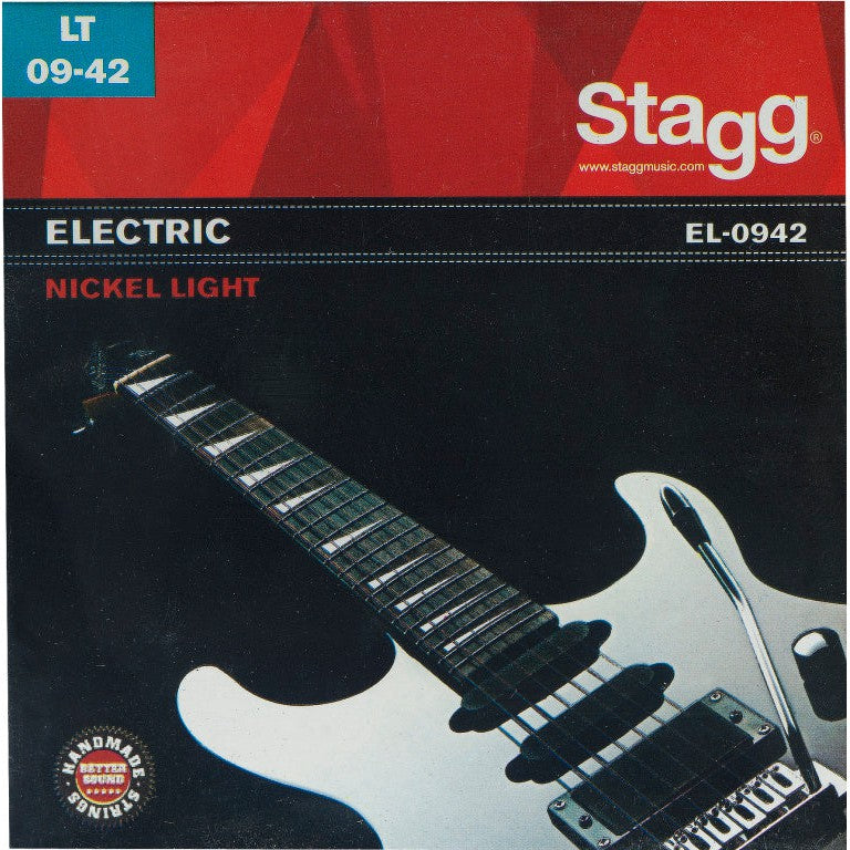 EL-0942 Elgitarrsträngar Stagg EL-0942