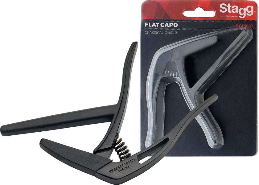 SCPX-FLBK Flat Trigger Capo-Class Gt-Blk
