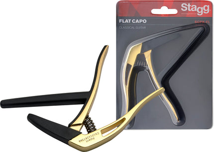 SCPX-FLGD Flat Trigger Capo-Class Gt-Gld