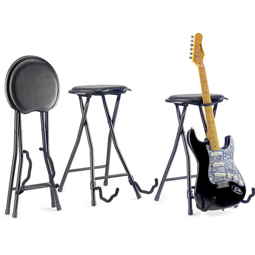 GIST-300 Foldable Stool w/guitarstand