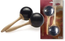 MRF-26BK Maracas,Fiber,Tradition,Black