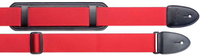 SN5SHPRED Nylon Gt Strap+Shldr Pad/Red