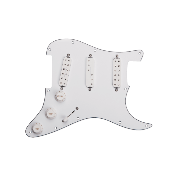 Pickguard  Everything Axe White w/Liberator