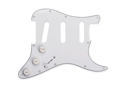 Pickguard BYOP Librator Ready Assy White