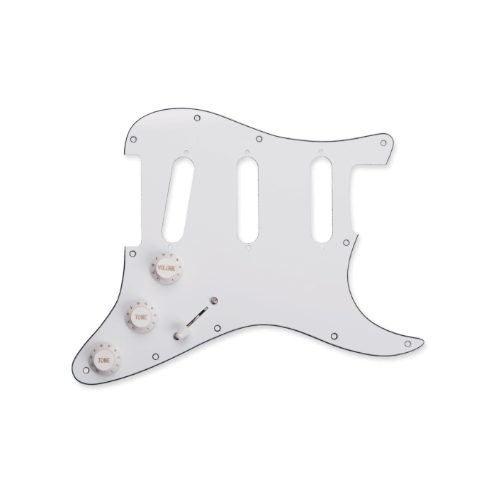 Pickguard BYOP Librator Ready Assy White