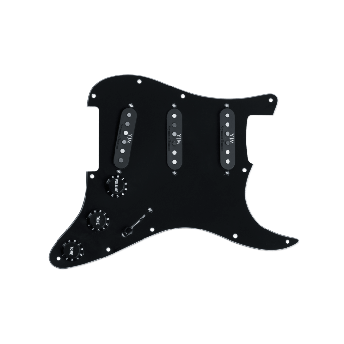 Pickguard STK-S10PGD YJM Fury Pickguard/PU Black