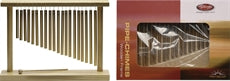 PCH120-WF Pipe Chimes/1R/20Bars+Wd Frame