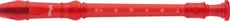 REC-BAR/TRD Recorder Plast,Baroque Fgr,Red