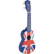 US UK-FLAG Sop Ukul Uk Linden+Gigbag