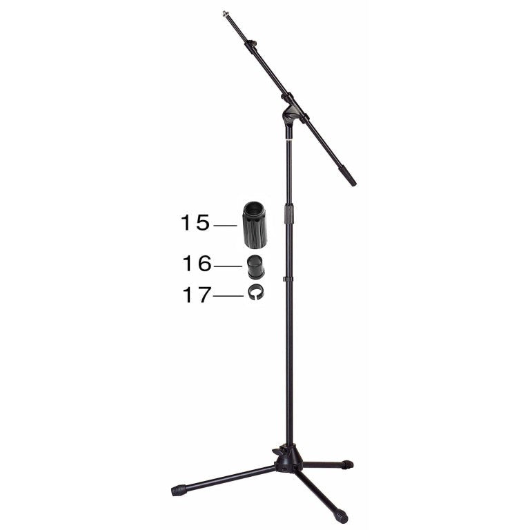 MIS-2024BK Telescopic Boom Stand/Heavy