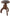 PS35WNMVBR Walnut Pianostool Brown Velvet