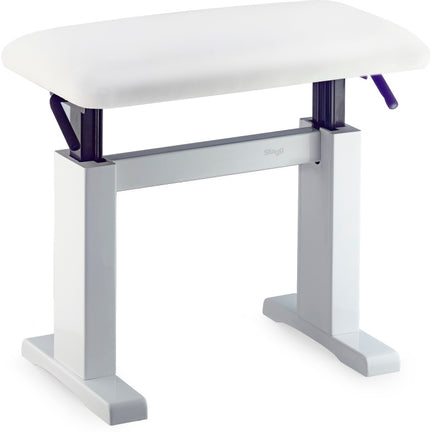 PBH780WHPSWH White Hydro Bench Hglss+Vin Wh