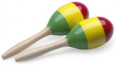 MRW-29R Wood Maracas,Oval,29cm Reggae