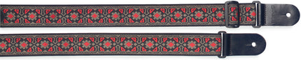 SWO-FLORED Woven Nyl.Gt Strap Flower-Red