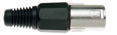 926H Xlr Male Pro Plug-Nickel Plted