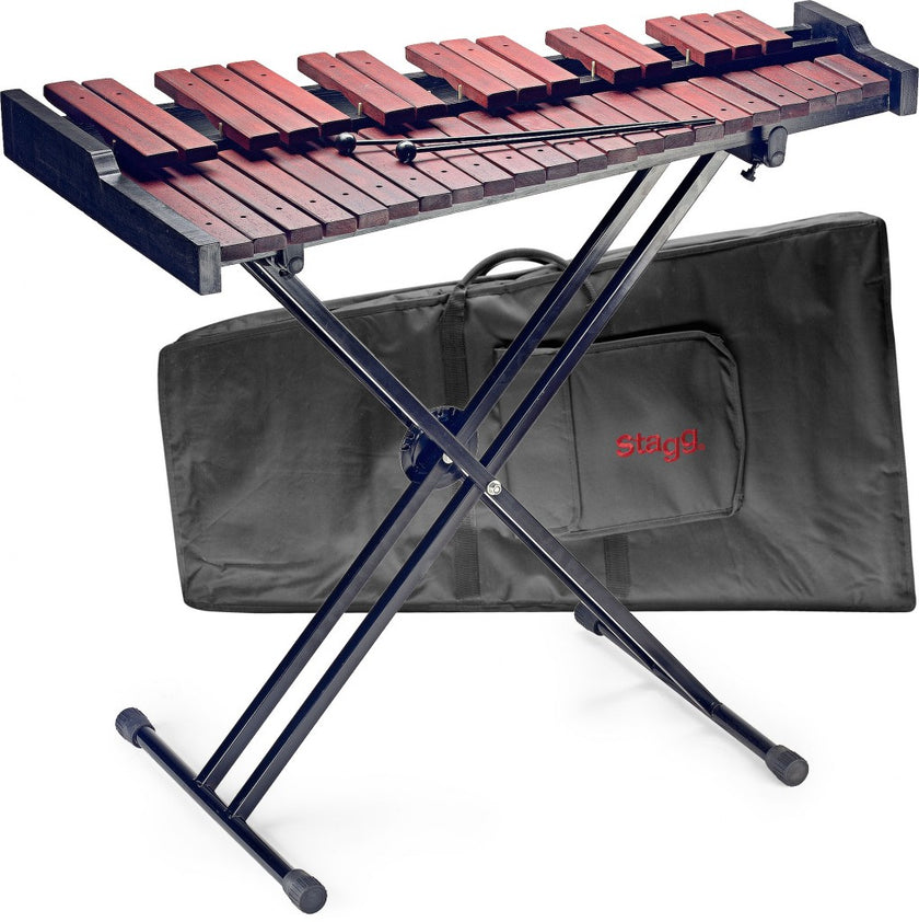 XYLO-SET37 XYLOPHONE with stand+Bag