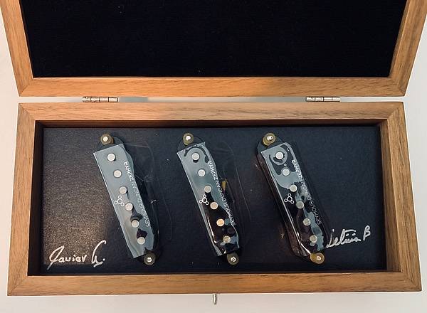 ZSL-1 Zephry Strat Silver set Black