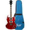 Flight PIONEER Tenor CR Electric solid body Cherry Red