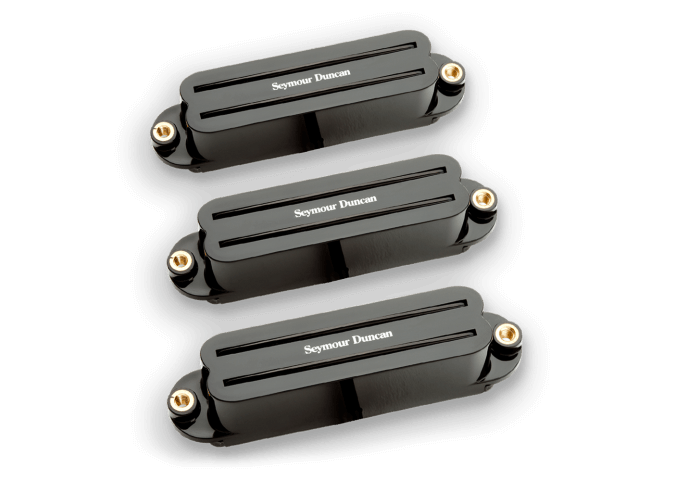 SET Hot Rails, Strat Black b & n