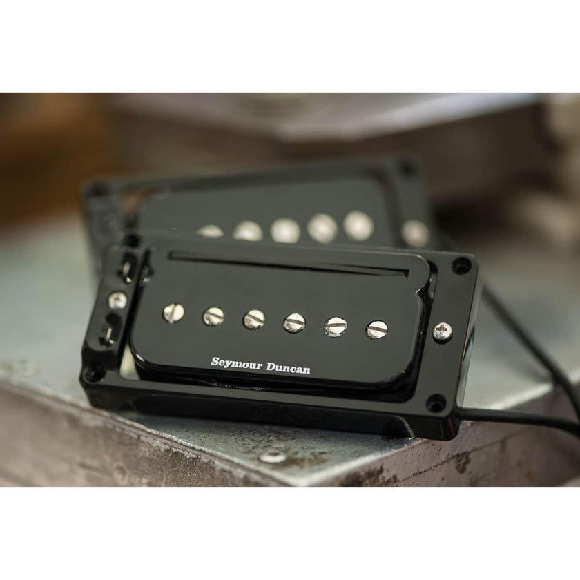 SET P-Rails w/ LP Triple shot set Black