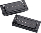 SET P-Rails w/ Flat Triple shot set Black
